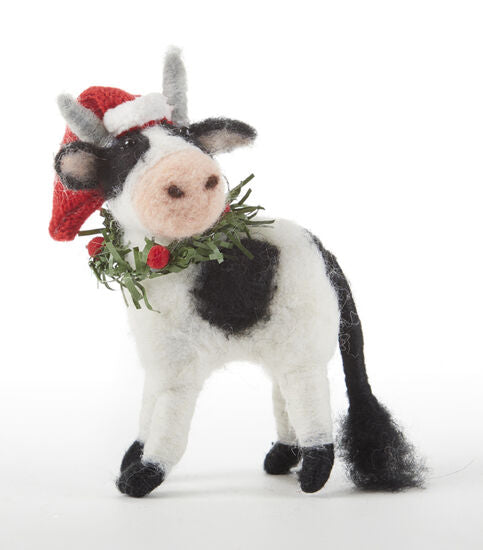 Wool Standing Chr Cow