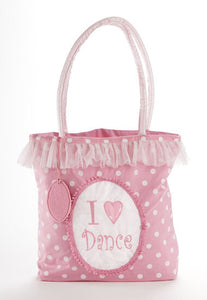 I Love To Dance Bag, Pink