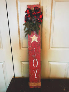 Joy Christmas Sign