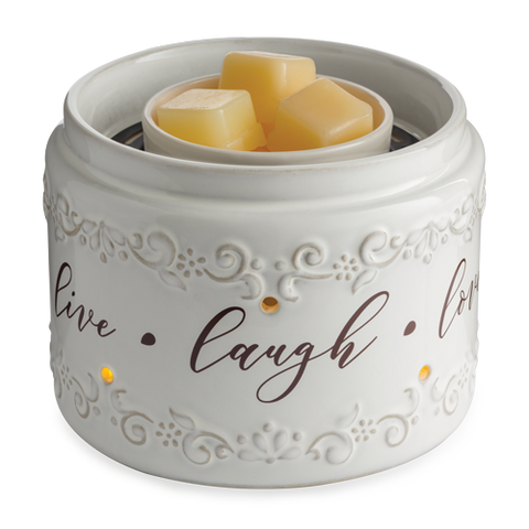 Live, Laugh, Love Illuminaire Fan Fragrance Warmer