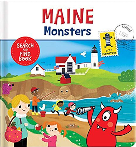 Maine Monsters - Search & Find - Board Book