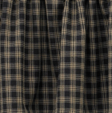 Sturbridge Panels - Unlined - 63" - Black