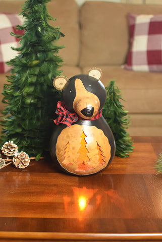 Brooks Bear Lit Gourd