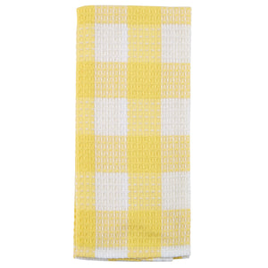 Wicklow Check Waffle Dishtowel