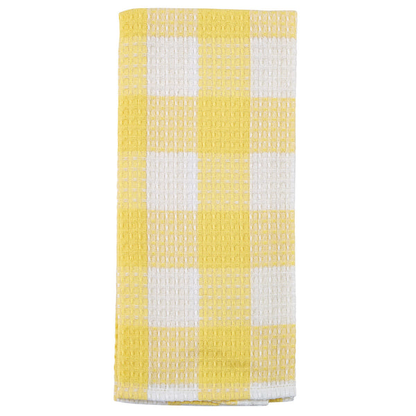 Wicklow Check Waffle Dishtowel