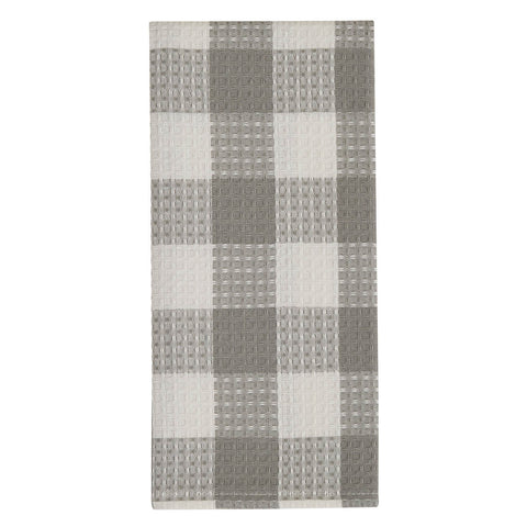 Wicklow Check Waffle Dishtowel