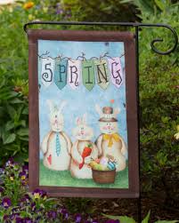 Easter Bunnies Flag