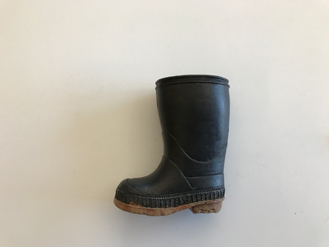 Resin Black Boot