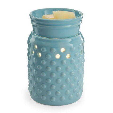 Illuminated Candle Warmer  - Hobnail - Midsize
