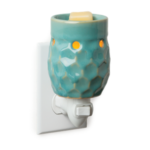 Honeycomb Turquoise Pluggable Fragrance Warmer