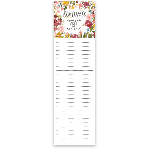 List Pad - Kindness Free And Priceless
