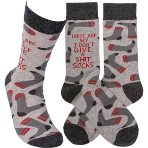 Socks - These Are My Don't Give A Shit Socks