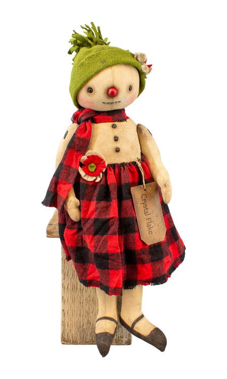 Primitive Lodge Snowgirl