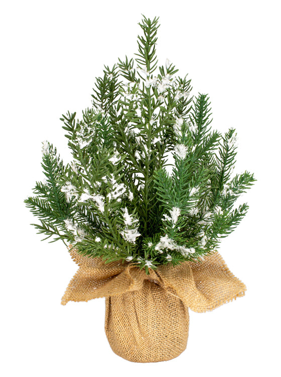 Snowy Christmas Pine Tree