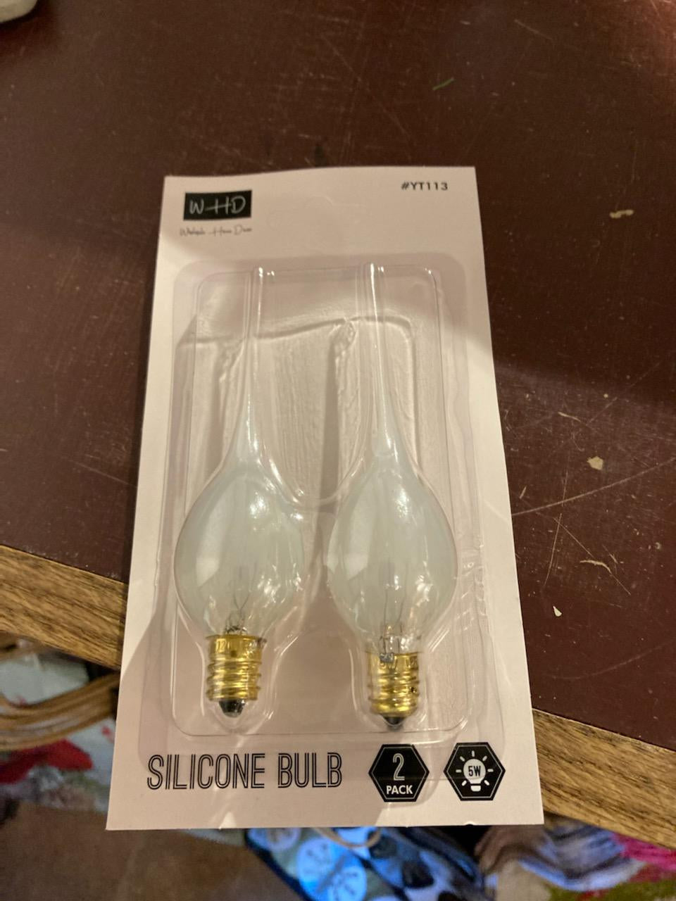 Silicone bulb - 2 pck - 5 Watt