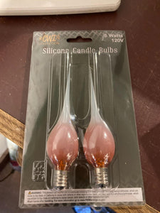 Orange Glow Silicone Bulb - 5 Watt