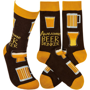 Socks - Awesome Beer Drinker
