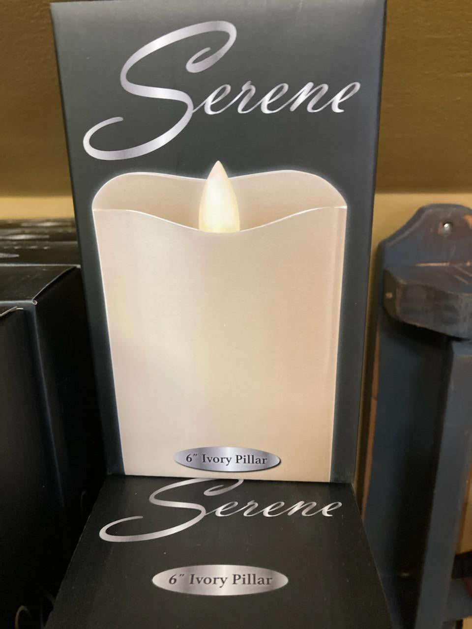 6 INCH IVORY PILLAR