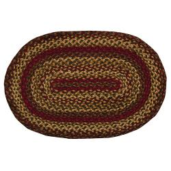 Cinnamon Oval Rug  20 x 30