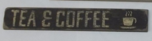 Tea Coffee Sign