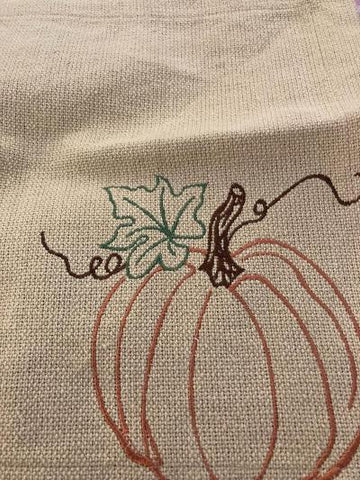 Rustic Pumpkin Placemat