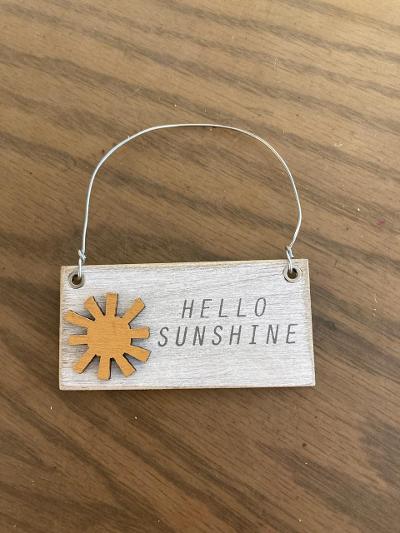 Hello Sunshine Ornament