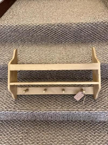 Mustard Shelf w/ Pegs
