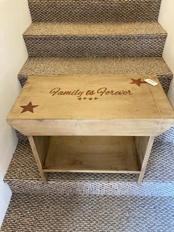 Cobbler's Bench - Family Is Forever - Store Pickup Only