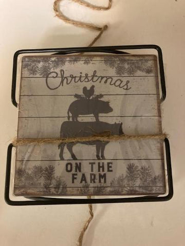 Coaster Set - Farmhouse