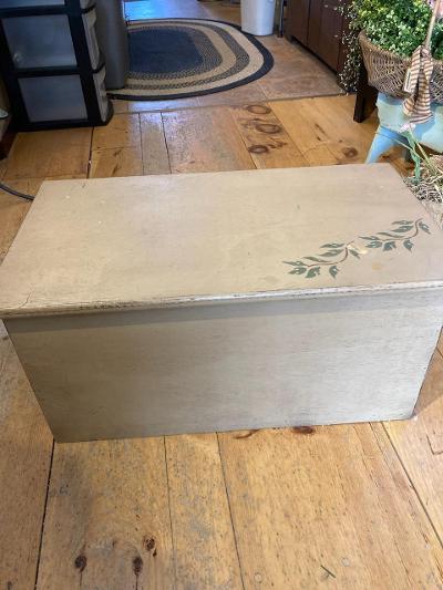 Toy Box - Wooden - Mustard- Store Pick Up Only