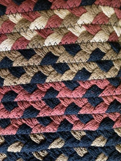 Braided Rug Rectangular  4' X 6'