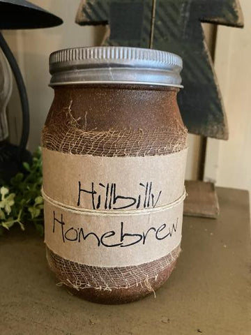 Hillbilly Homebrew Candle -