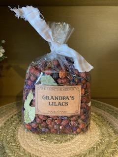 Large Bag Potpourri - Grandpa's Lilacs