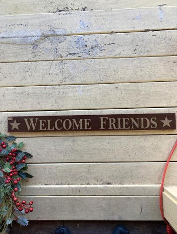 Welcome Friends Sign