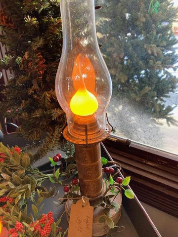 Candle Light with Globe
