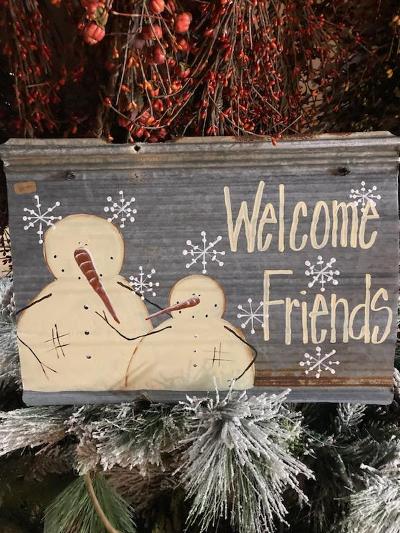 Welcome Friends Sign