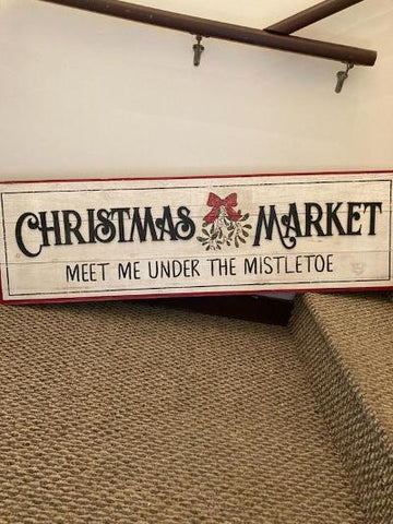 Christmas Market Sign