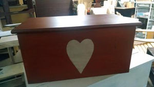 Toy Box - Heart - Store Pick Up Only