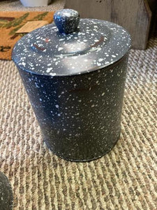 Tinware Cookie Jar or Pet Snacks