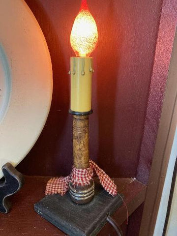 Candle Light - Square Base - Electric
