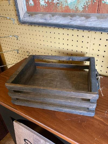 Wooden Mitten Box