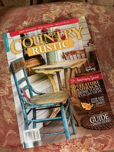 Country Rustic Magazine Spring
