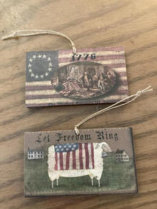 Americana Ornaments