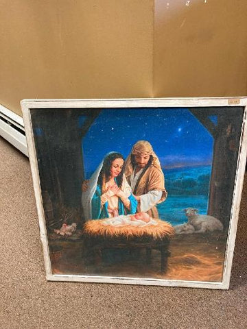 Nativity Picture - Lights Up