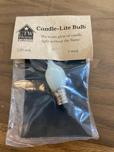 Silicone Candle-Lite Bulb - 3 Watt