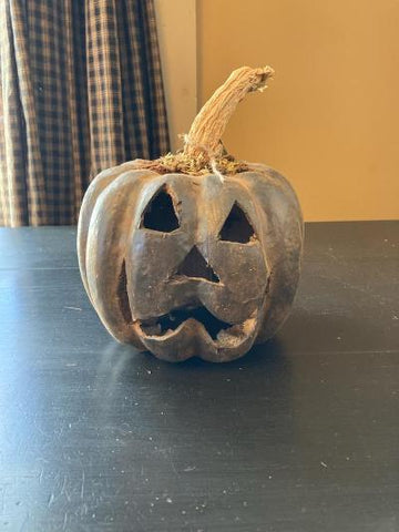 Halloween Pumpkin - Candle Included