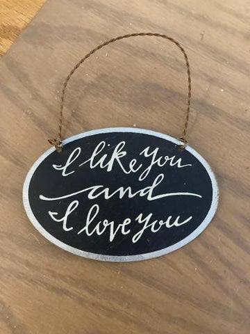 I Like You and I Love You