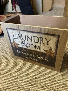 Laundry Room Box