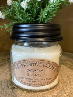 Soy Candle - Square Jar - Acadia Sunrise