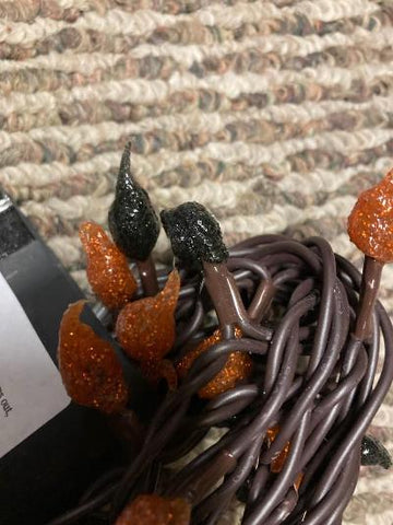 Country String Lights - 35 Count - Pumpkin